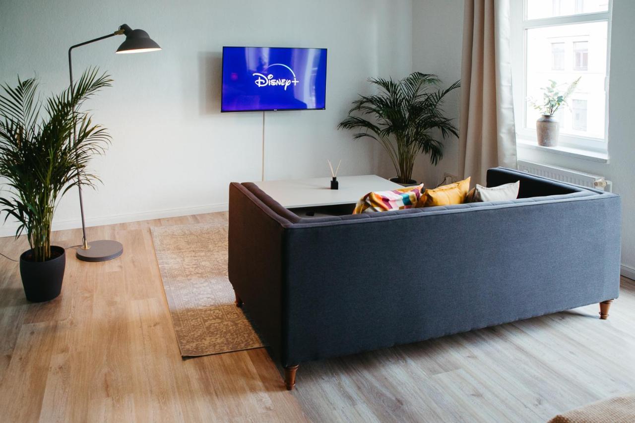 Magdeburg Wohnkomfort - Vollausgestattet - Streaming - Familie & Business 外观 照片