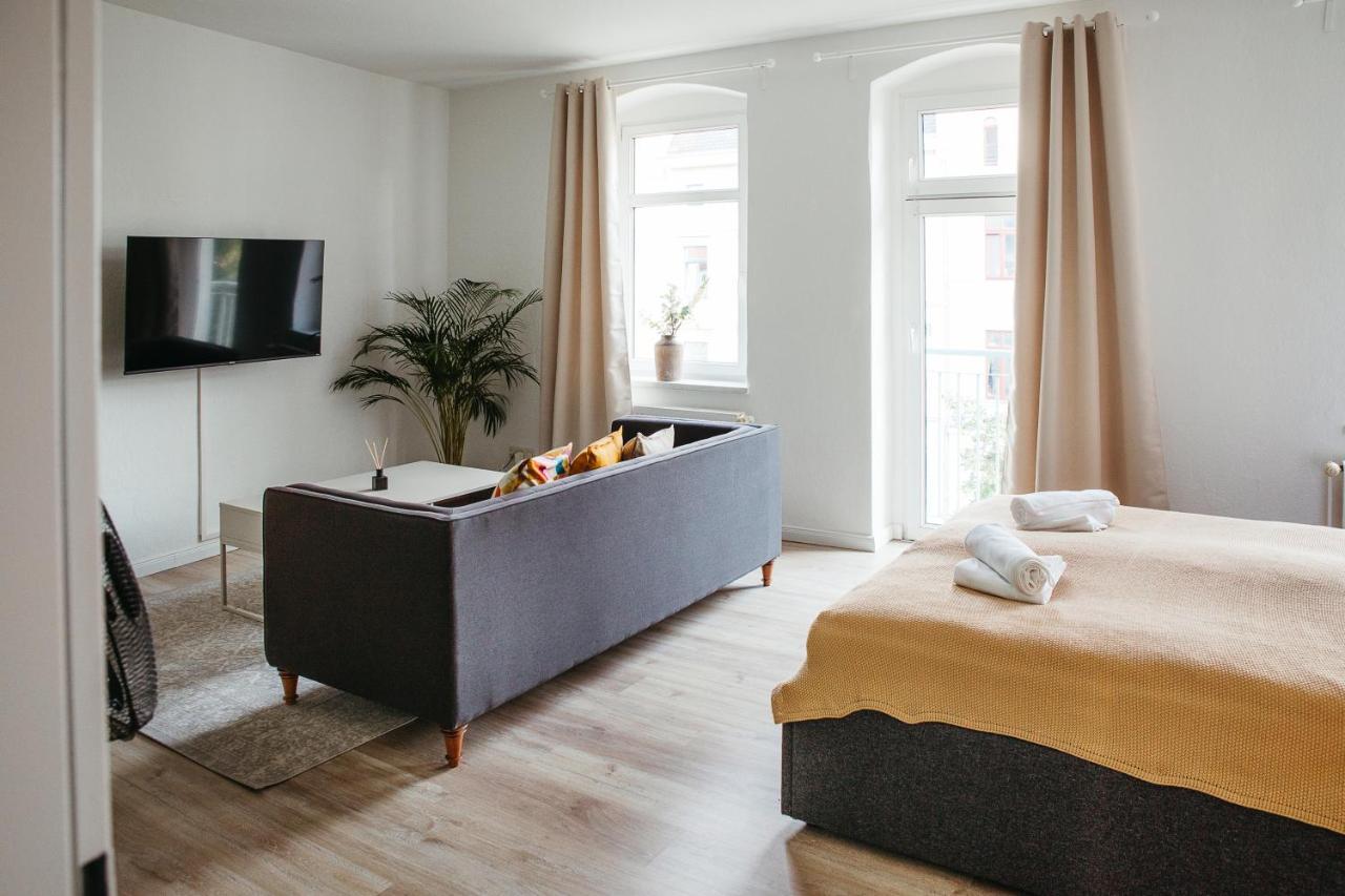 Magdeburg Wohnkomfort - Vollausgestattet - Streaming - Familie & Business 外观 照片
